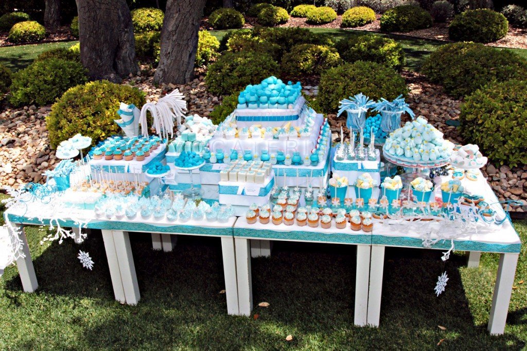 La magia de Frozen (Disney) en un Candy Bar - Goyo Catering